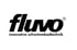 Schwarzes Fluvo-Logo mit dem Text "innovative schwimmbadtechnik" darunter.