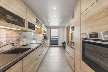 Küche einer verkauften 4-Zimmer-Wohnung in Heilbronn-Innenstadt