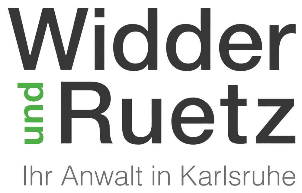 Fachanwältinnen für Familienrecht und Arbeitsrecht Widder & Ruetz Logo
