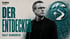 Porträt von Ralf Rangnick mit dem Text „Der Entdecker“ und einem Kompass-Berg-Logo vor technischem Hintergrund.