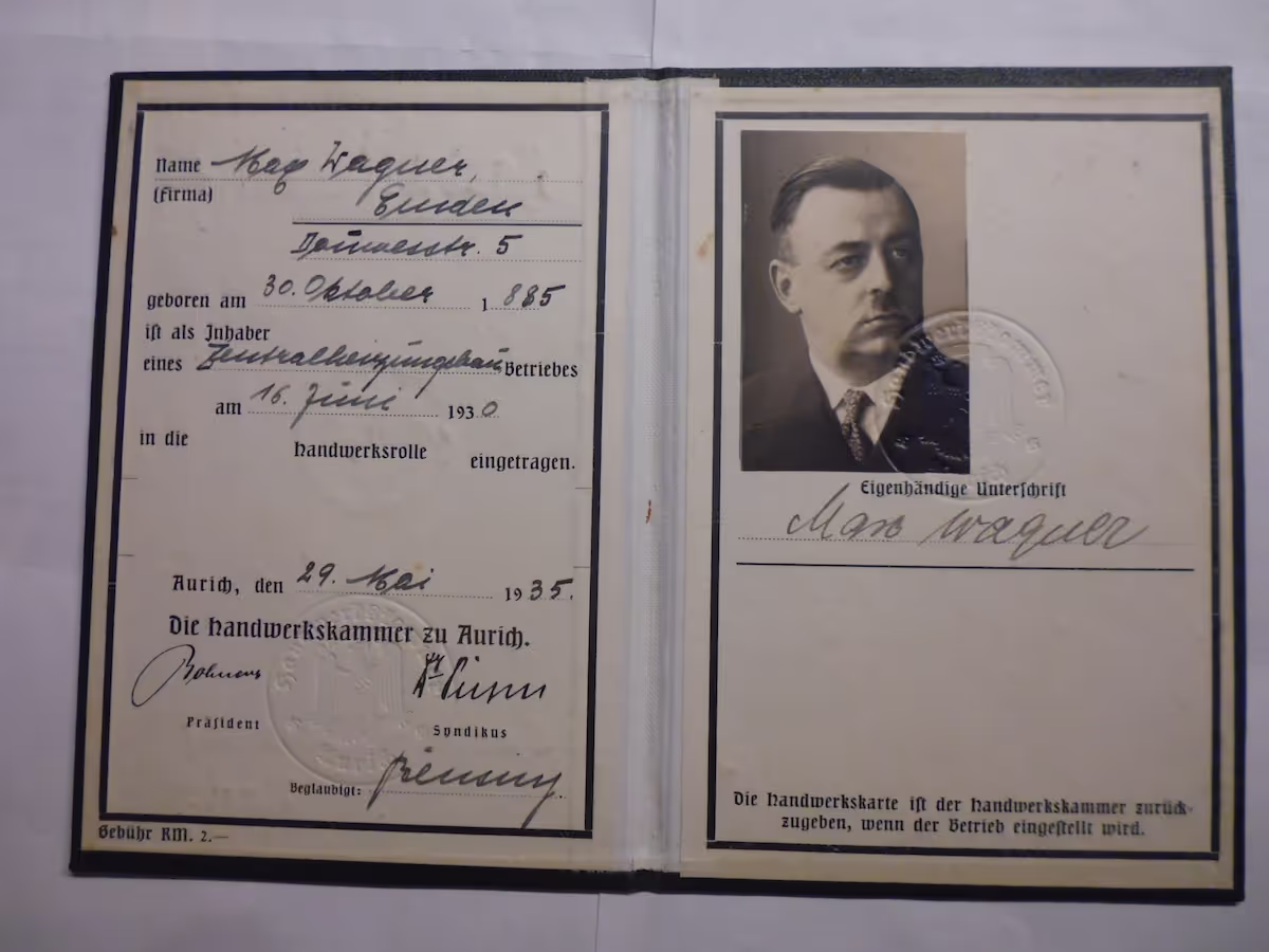Maximilian Wagner, Gründer von Max Wagner & Sohn