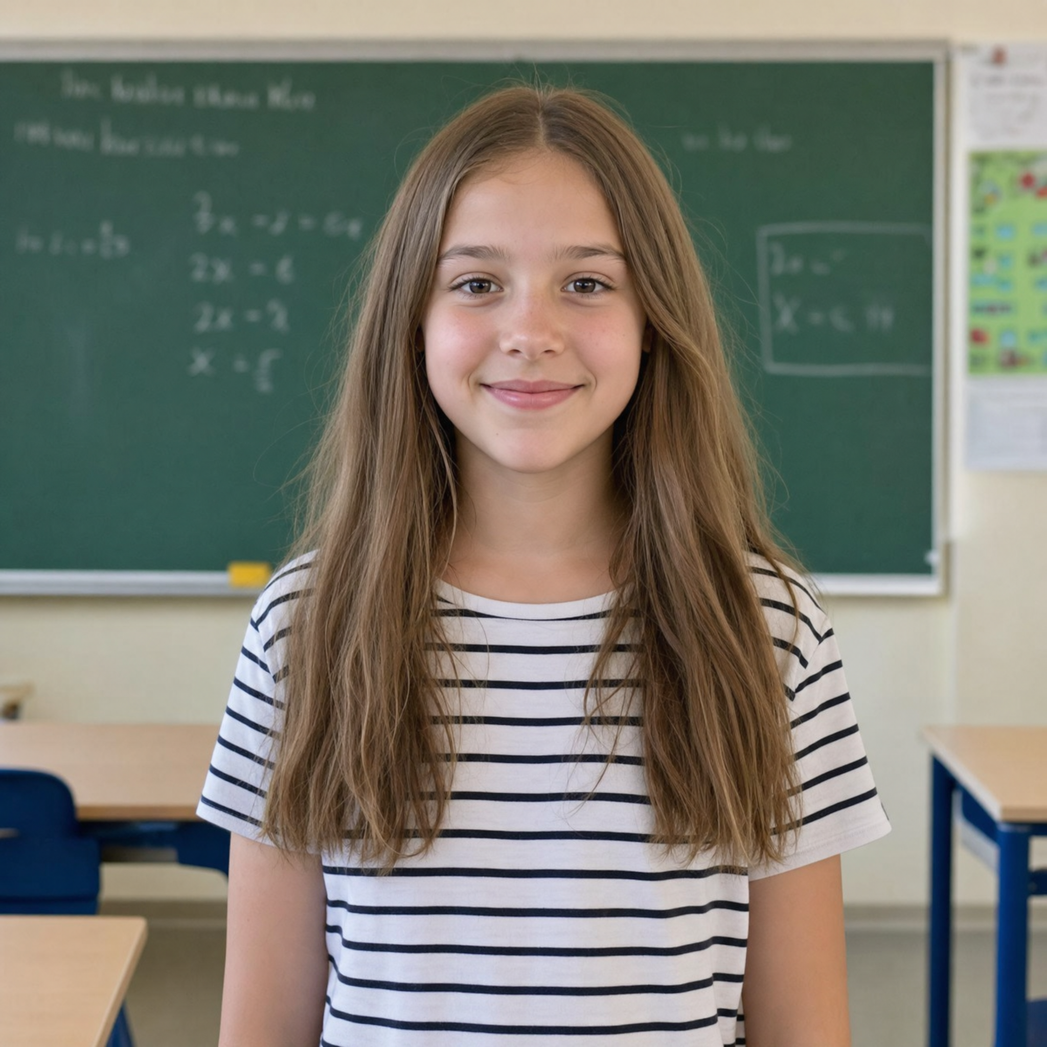 Leyla, Schülerin