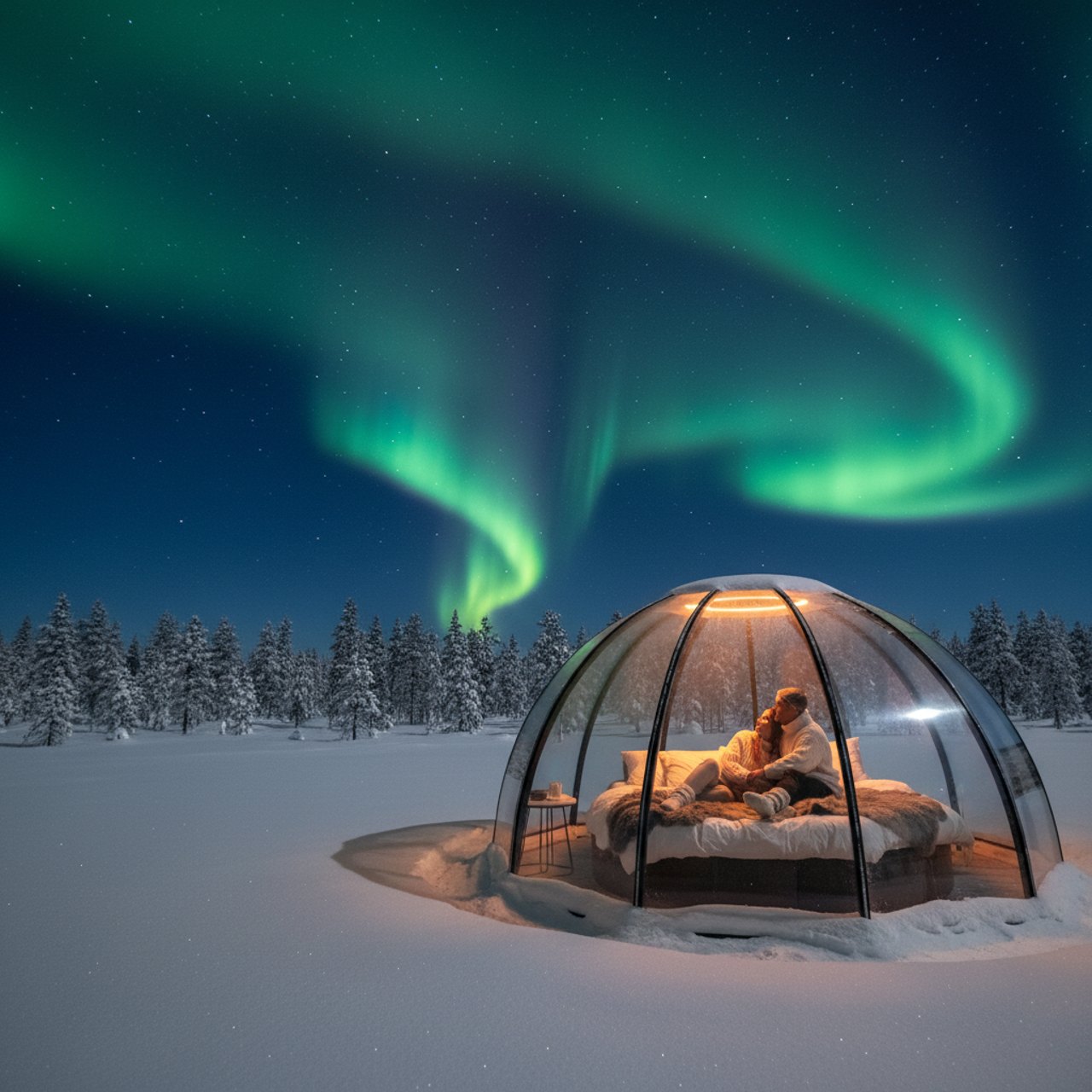 Aurora Glas-Iglu