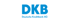 Logo der DKB – Partnerbank für unabhängige Baufinanzierungen mit AW Finance