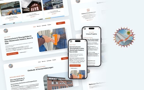 Website von sun--point auf Desktop und Smartphone