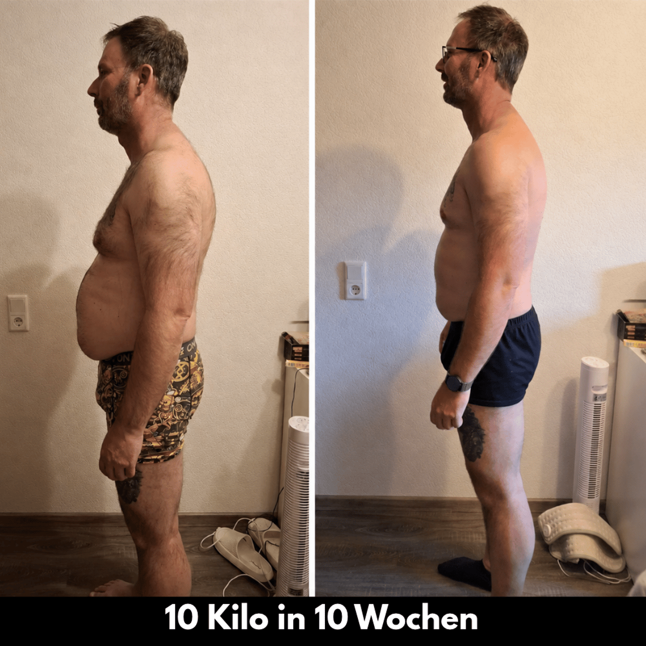 10 Kilo in 10 Wochen