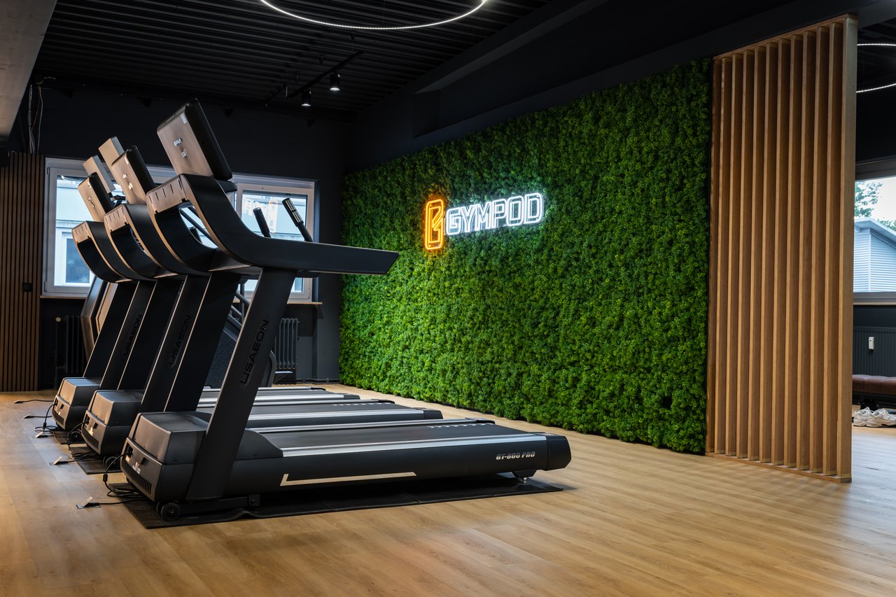 Gerätebereich im GYMPOD Erlangen-Bruck