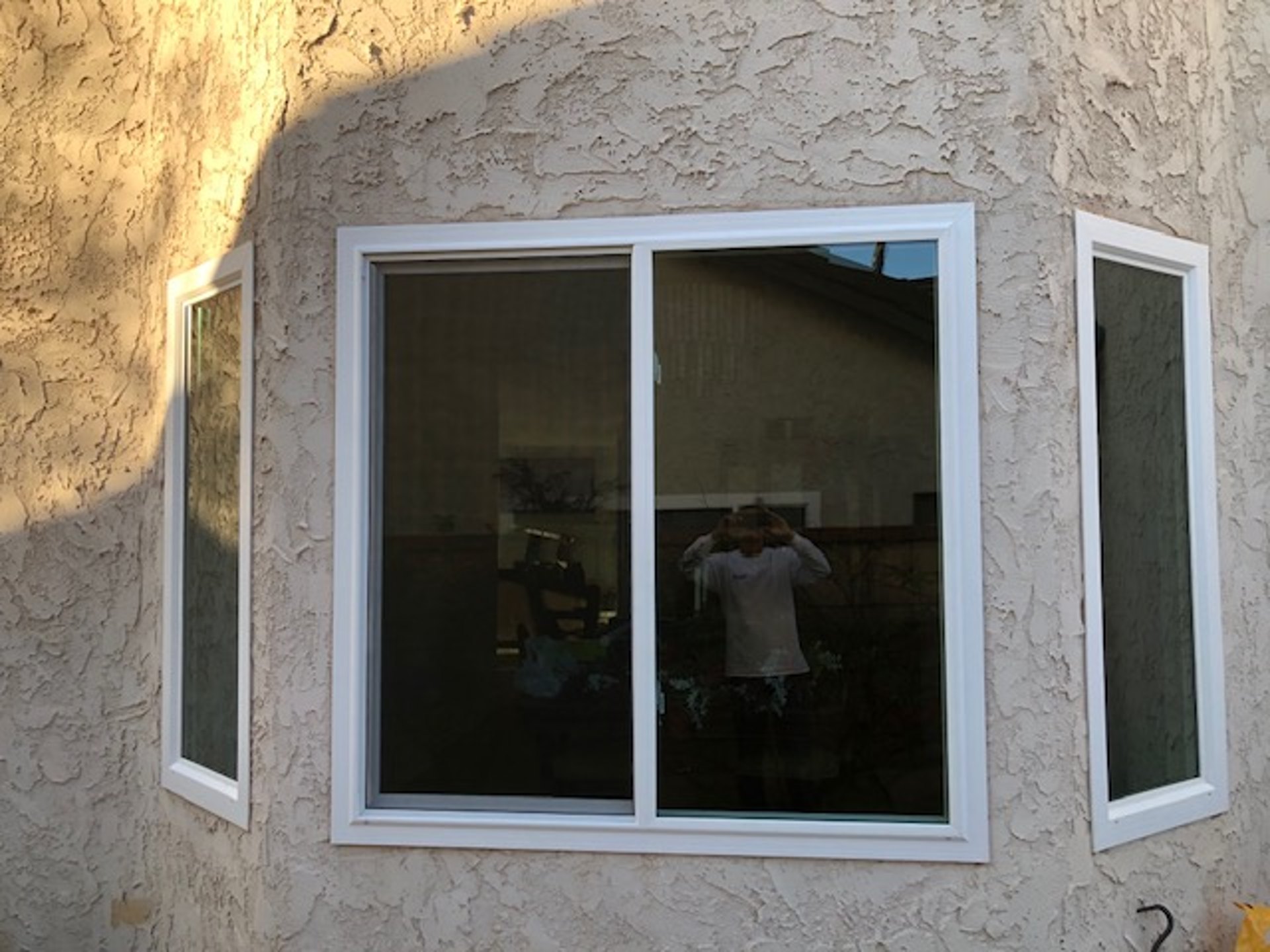 Bigelow style home with new vinyl windows replaced
