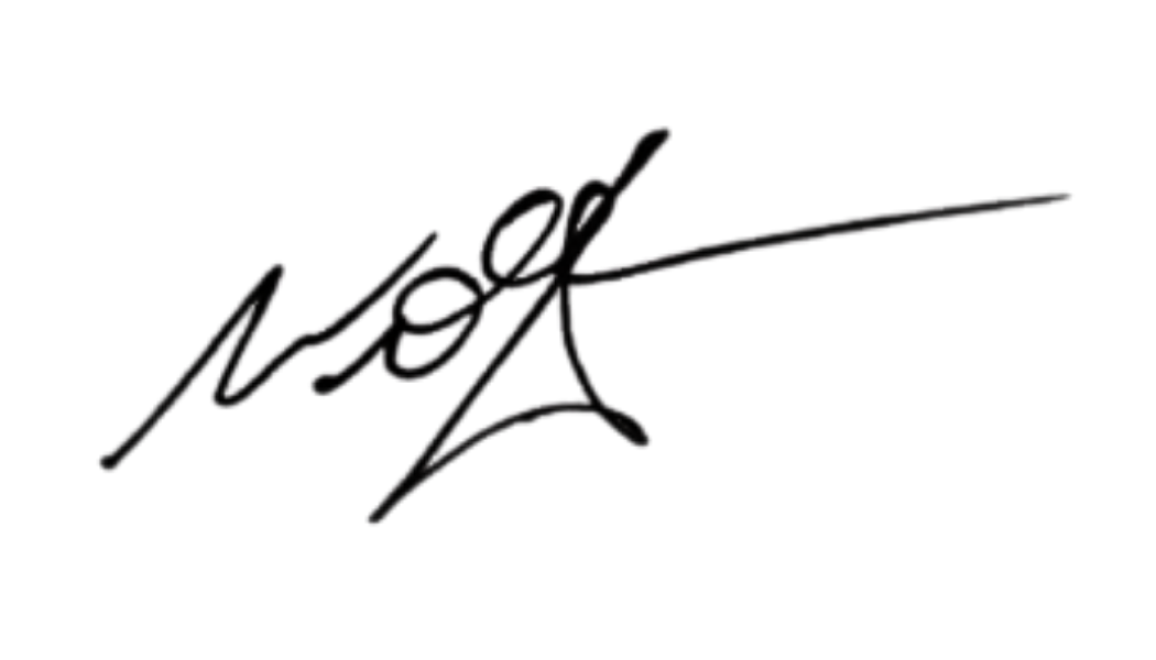Signatur Wolfgang Lackner