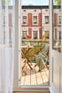 Balcony with city view