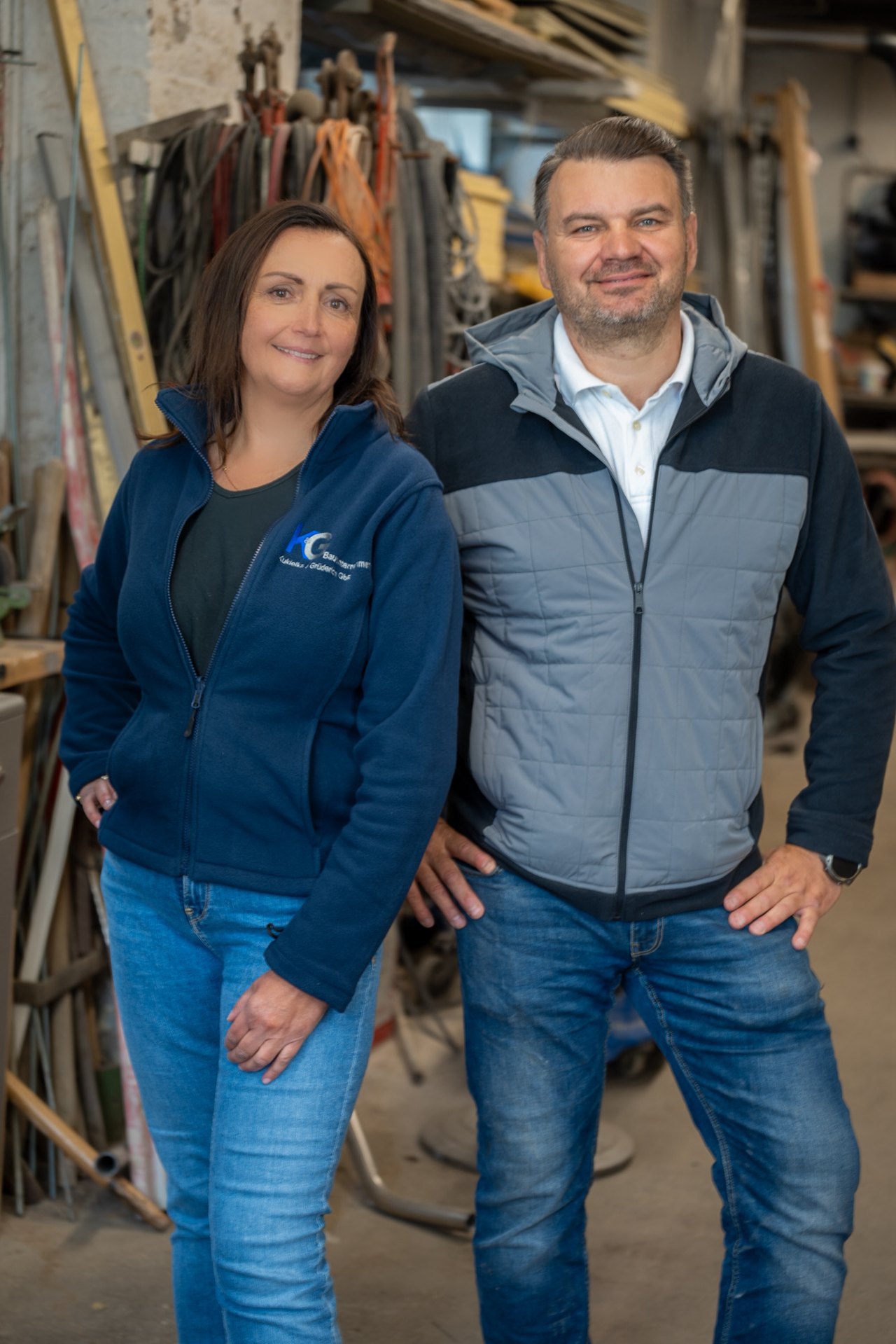 Teresa und Tomasz Kukielka, die Familie hinter K&G Bauunternehmen in Wuppertal
