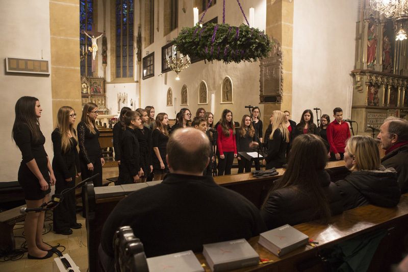 Koper music school children's choir returning for the Stadtpfarrkirche programme, Voices of Spirit 2014, Graz