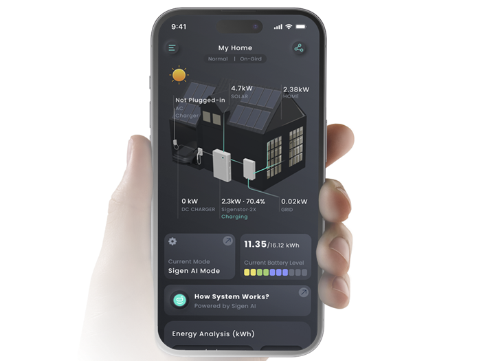 Ihre Energie live im Blick – mit der mySigen App