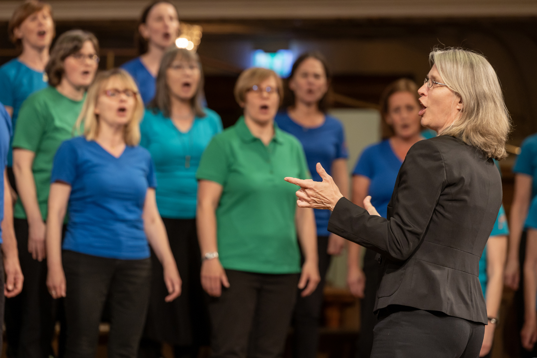 Chorensemble Hannover at the opening concert in the Stefaniensaal, Voices of Spirit 2025, Graz