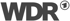 WDR-Logo in Grau mit einer eingekreisten "1" oben rechts.