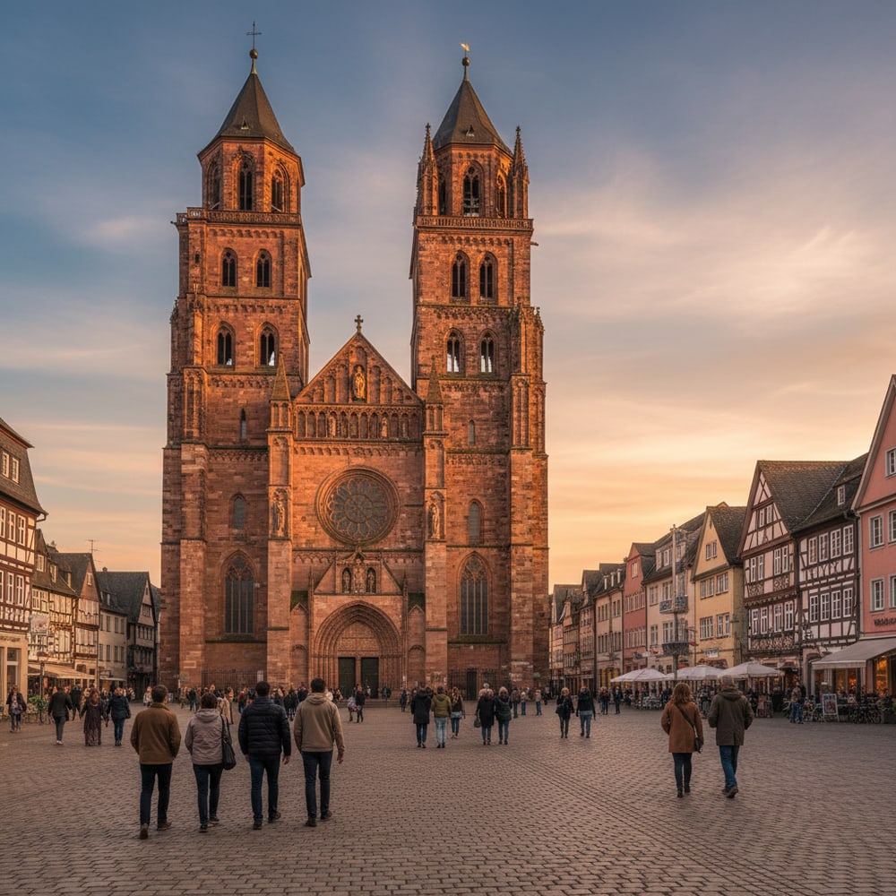 Stadtansicht von Mainz, Einzugsgebiet von Schäfer Online-Marketing