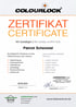 Zertifikat: Lederschulung