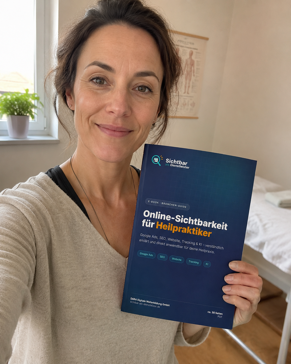 Heilpraktiker mit dem Guide
