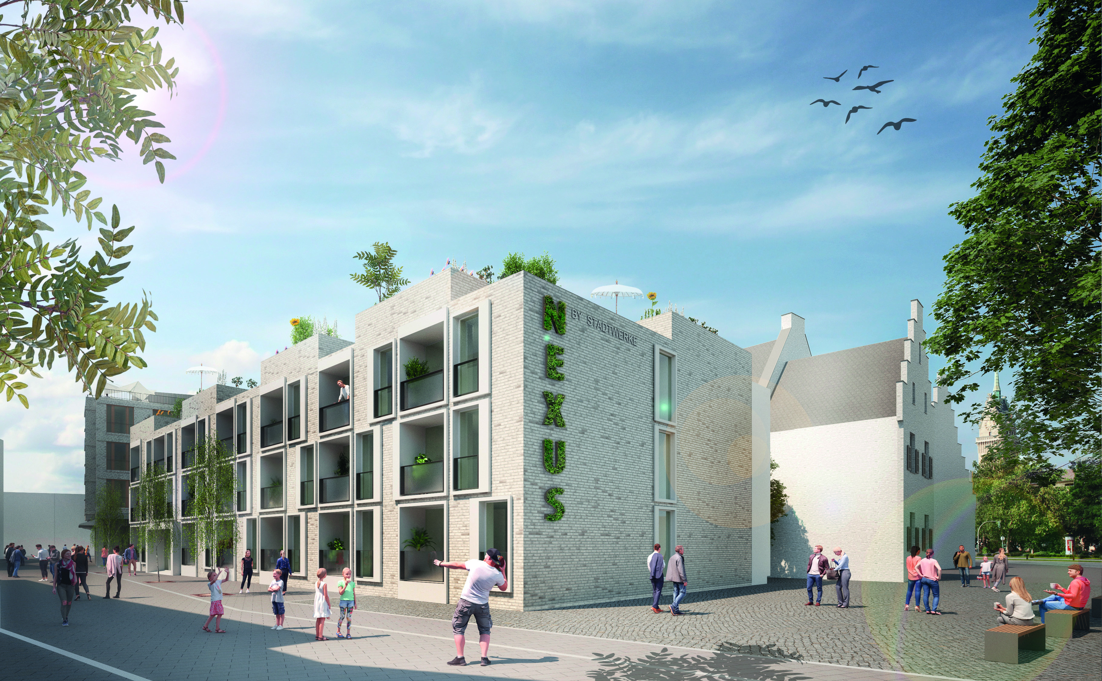 Nexus Haus Außenansicht