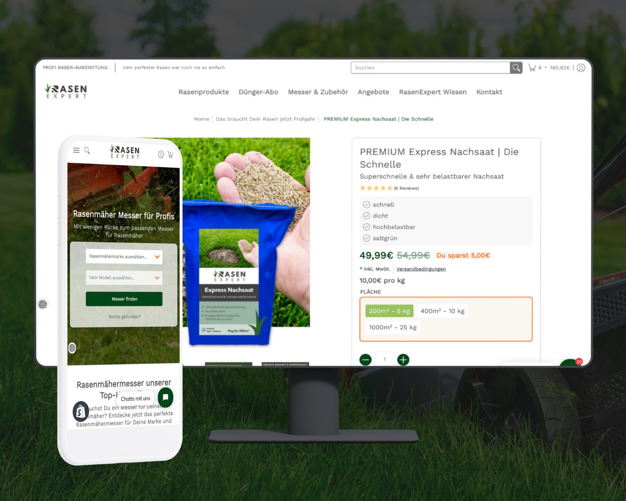 RasenExpert Shopify-Shop