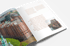 Editorial-Doppelseite mit typografischem Layout, großzügigem Weißraum und kontrastreichem Bild‑Text‑Verhältnis.