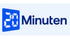 Logo von "20 Minuten": Eine blaue digitale "20" links, daneben das Wort "Minuten" in blauer Schrift.