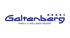 „Galtenberg Family & Wellness Resort“ Logo in Dunkelblau, mit fünf Sternen über dem „G“.