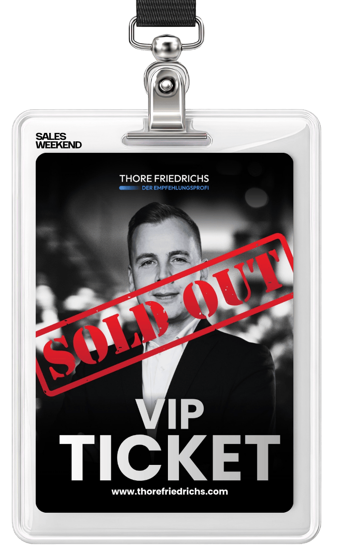 VIP-Ticket Lanyard Sales Days 2026