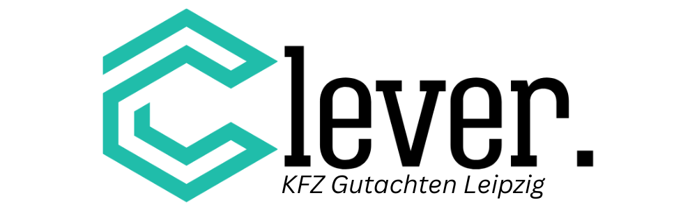 Clever-Logo mit einem türkisfarbenen C-Symbol und dem schwarzen Wort „clever.“