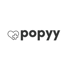 PopYY-Logo: Herz mit Kreuz und „popYY“-Schriftzug.