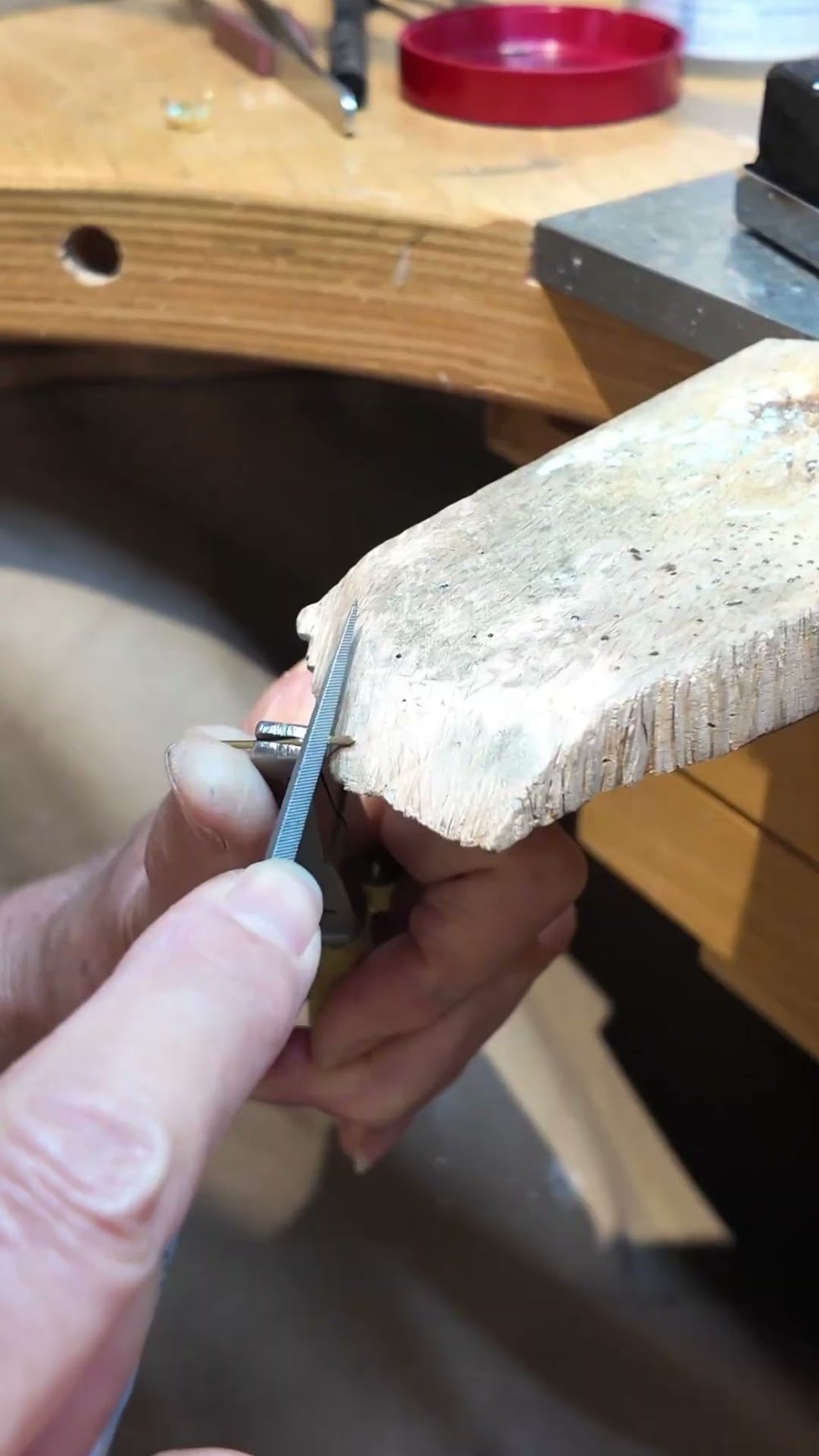 Handwerkliche Ringanfertigung in der Goldschmiede Hofmann