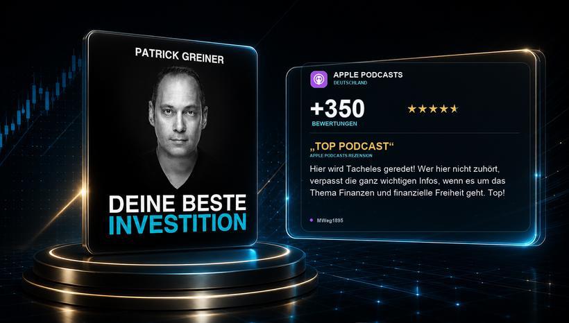 Apple Podcasts &ndash; Deine beste Investition, &uuml;ber 350 Bewertungen