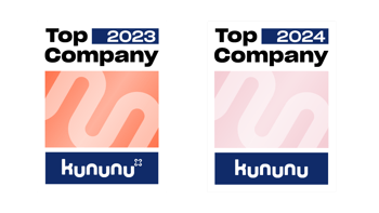 kununu Top Company 2023 und 2024