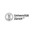 Universität Zürich UZH logo with a circular seal depicting a building and text "UNIVERSITAS TURICENSIS"
