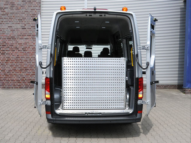 MAN TGE mit Heckabsenkung und Auffahrrampe – Bild 4