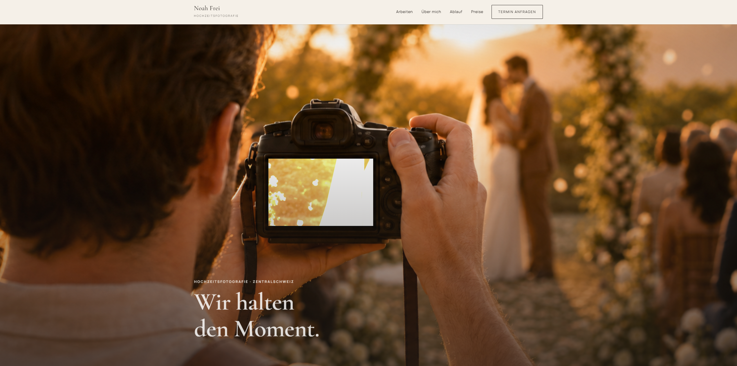 Demo-Website FOTOGRAFIE