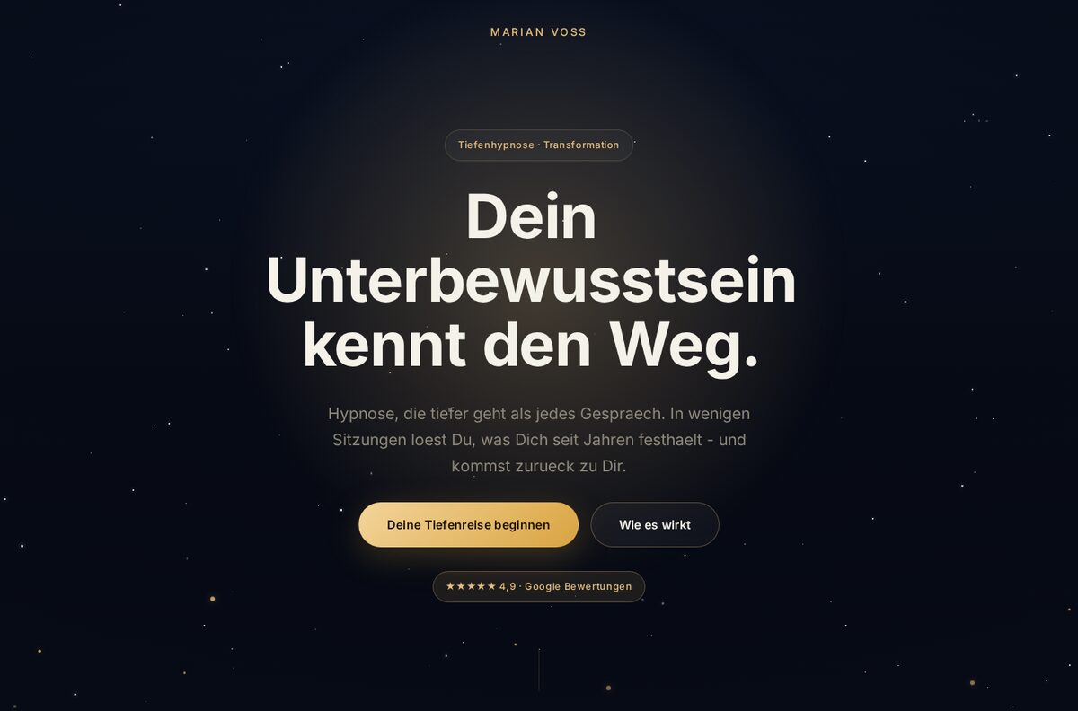 Tiefenhypnose Premium-Look