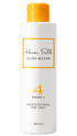 Weiße Flasche Husein Saleh Close Balsam Phase 4 mit gelbem Verschluss und Aufschrift Professional Use Only.