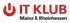 Logo des IT Klub Rhein-Neckar in Rot mit Power-Symbol