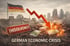 German economic crisis marked by rising insolvencies, weak growth and declining investment as companies shift capital abroad amid high taxes and regulation.