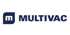 MULTIVAC Logo, dunkelblauer Text auf weißem Hintergrund.