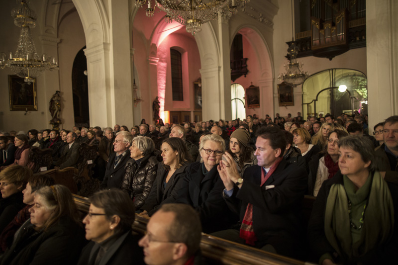 Bodeca Neza in the Mariahilferkirche at Sound of Miracles, Voices of Spirit 2014, Graz