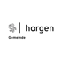 Logo der Gemeinde Horgen mit einem Storch und dem Schriftzug "horgen Gemeinde".