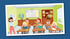 Zwei Coaches, Kinder und das Move in School Mobil vor einer Grundschule.