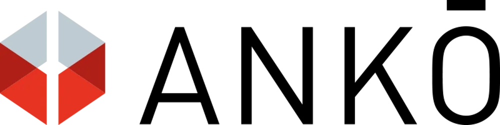 Hexagonales Logo aus grauen und roten Dreiecken neben dem weißen Schriftzug „MÜNCHENER HYPOTHEKENBANK“.