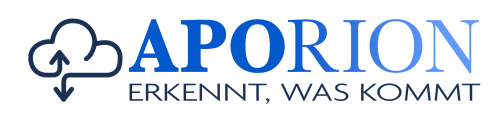 APORION "ERKENNT, WAS KOMMT".