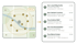Landkarte mit 200 km Umkreis-Radius und danebenstehender Liste von Firmenkontakten wie Tischlerei Mayrhofer und Maschinenbau.