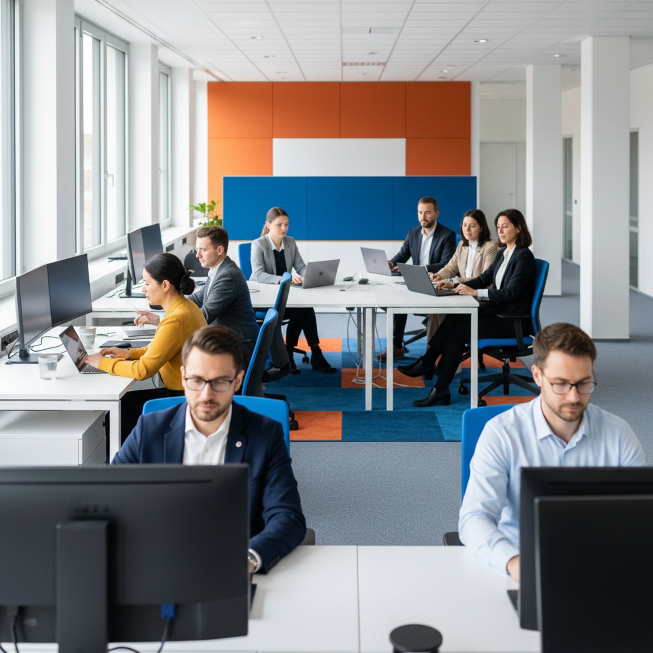Branchen – Teams im Büroalltag