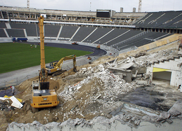 Abbruchprojekt Berlin – Olympiastadion Berlin | ABBAU WIWA WAGNER GmbH