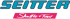 Logo mit "SEITER" in Blau und "Shuttle + Tour" in Weiß auf pinkem Hintergrund.